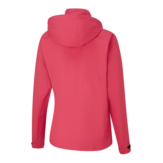 PING Ladies Waterproof Golf Jacket with Packable Hood