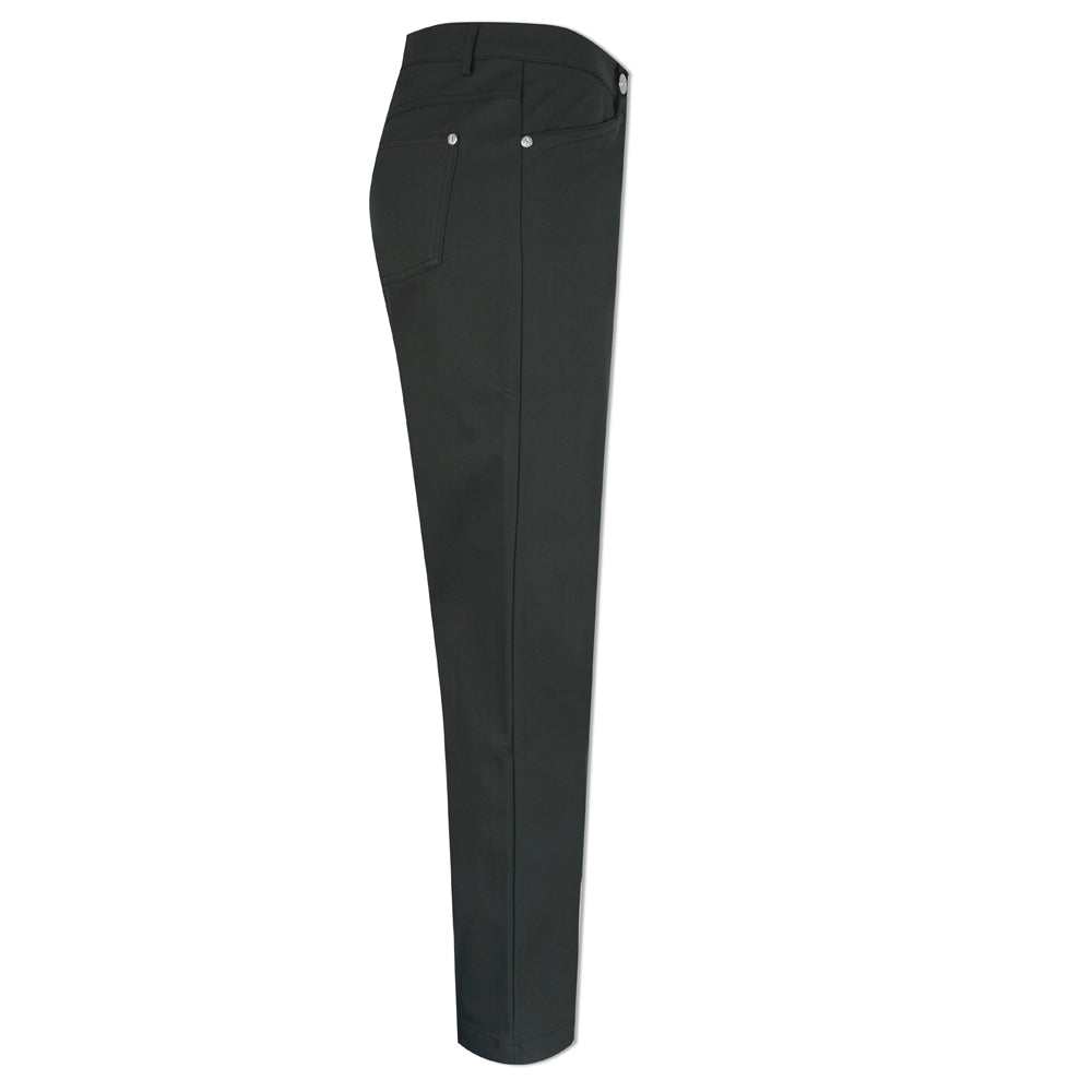 Green Lamb Thermo Windbarrier Trousers in Black