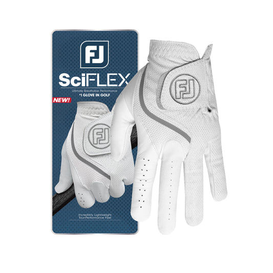 FootJoy Ladies SciFlex Golf Glove in Pearl