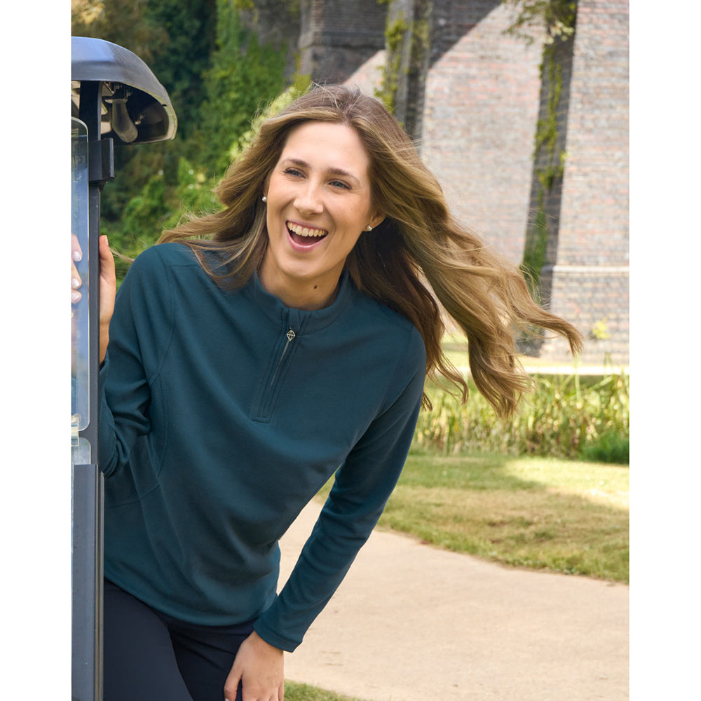 Pure Golf Ladies Super Soft Quarter Zip Fleece