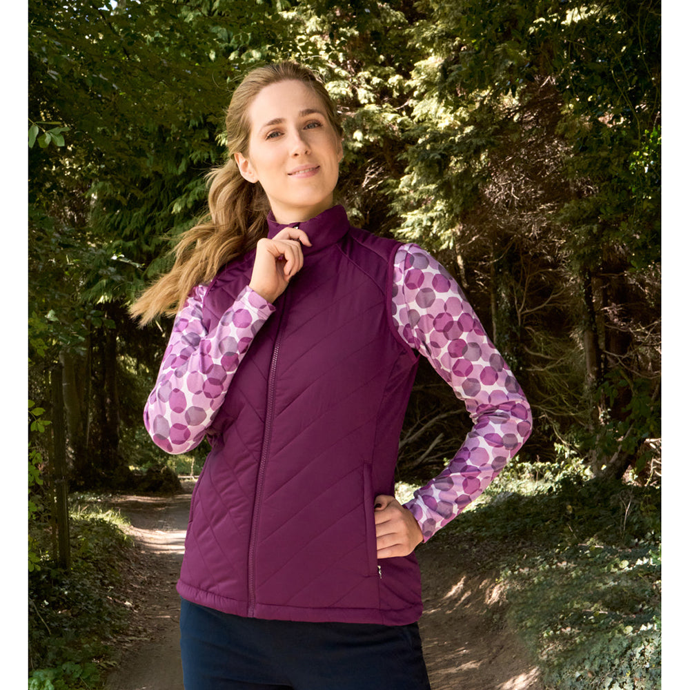 Pure Golf Ladies Stretch Panel Gilet - Layer Up in Style