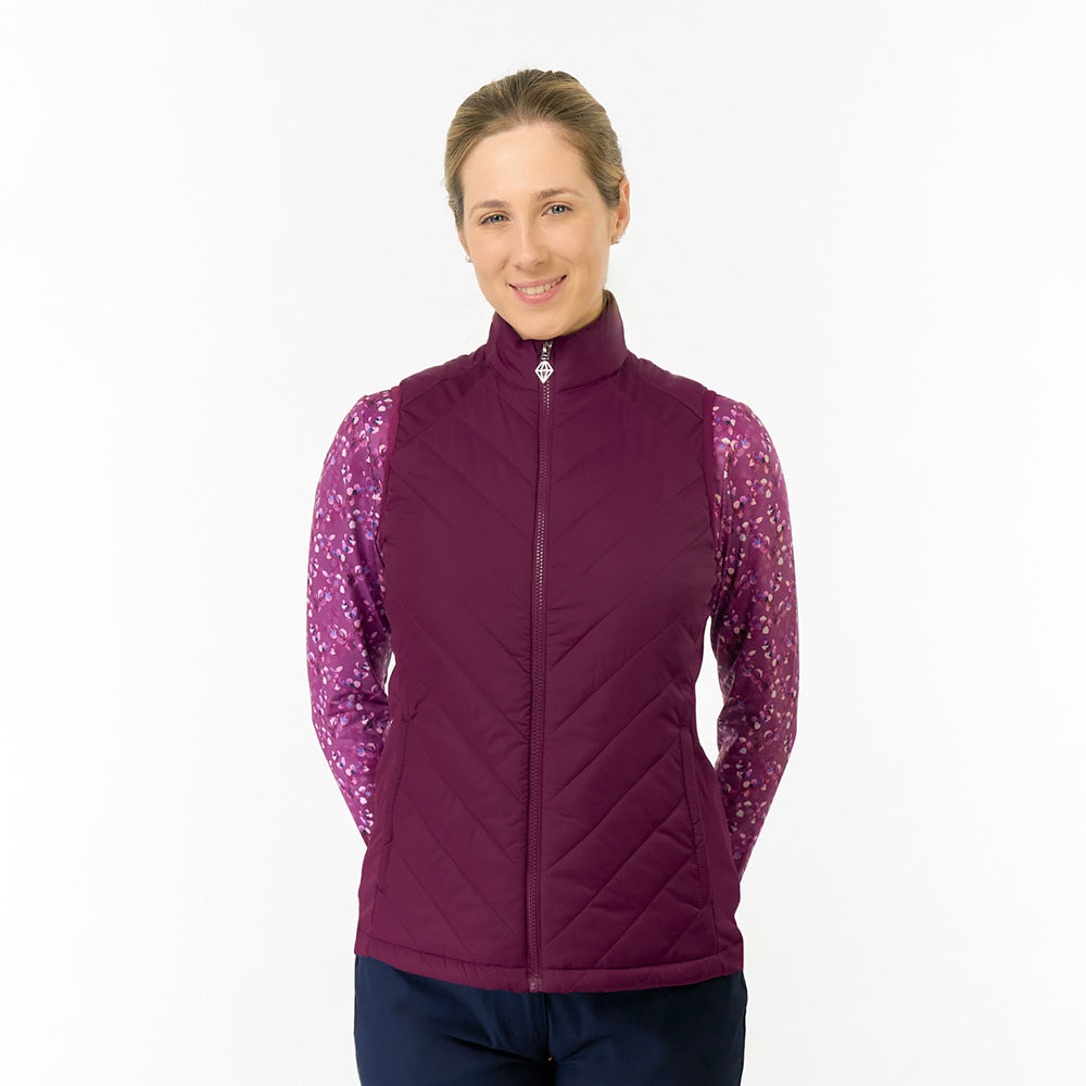Pure Golf Ladies Stretch Panel Gilet - Layer Up in Style