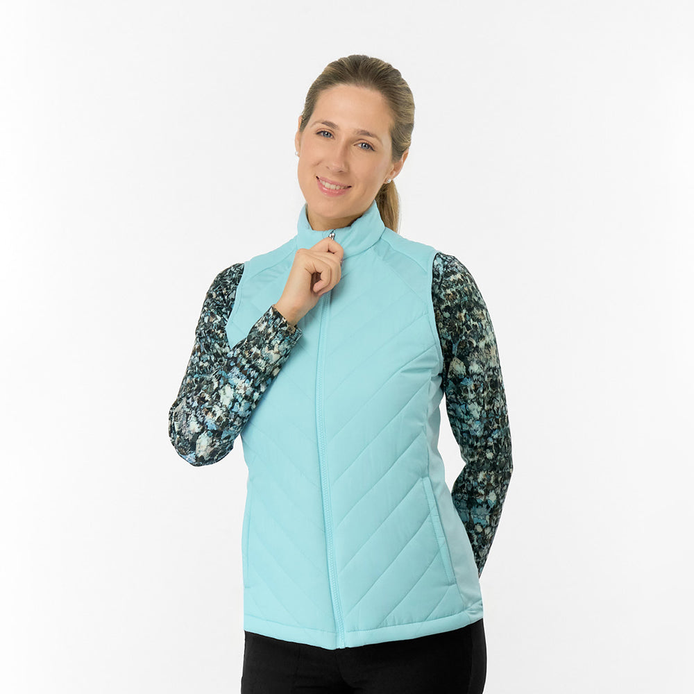 Pure Golf Ladies Stretch Panel Gilet - Effortless Layering