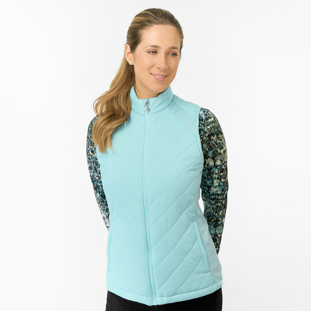 Pure Golf Ladies Stretch Panel Gilet - Effortless Layering