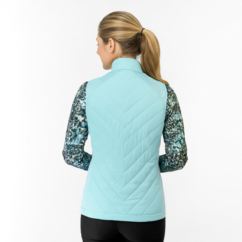 Pure Golf Ladies Stretch Panel Gilet - Effortless Layering