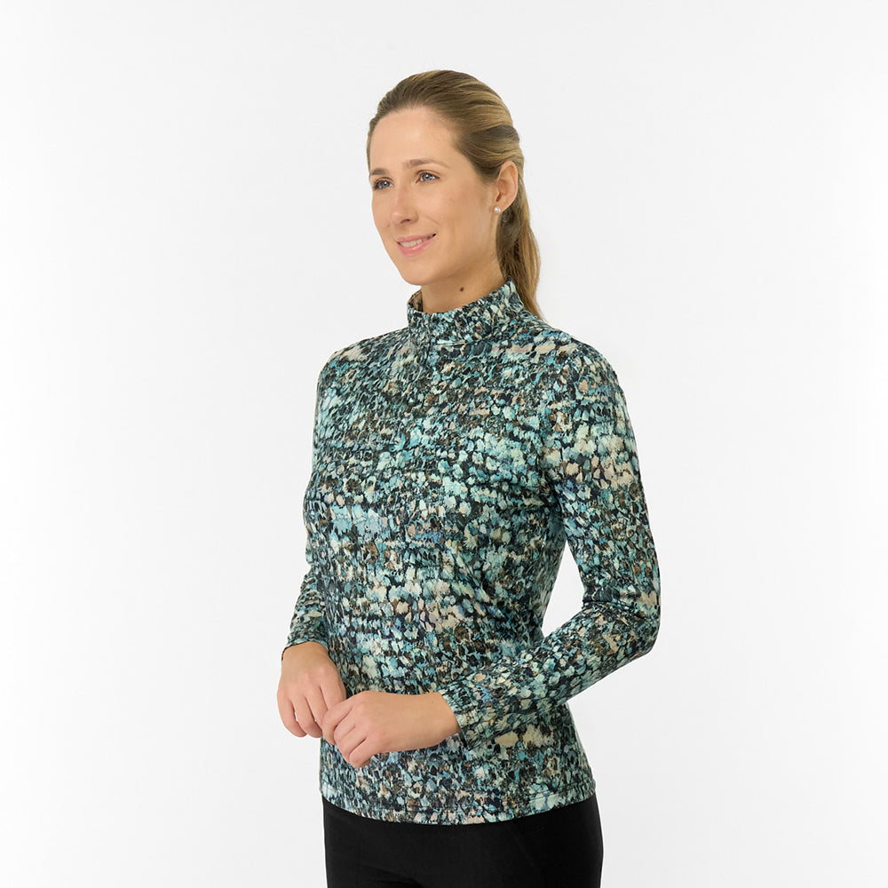 Pure Golf Ladies Long Sleeve Mid-Layer - Effortless Elegance