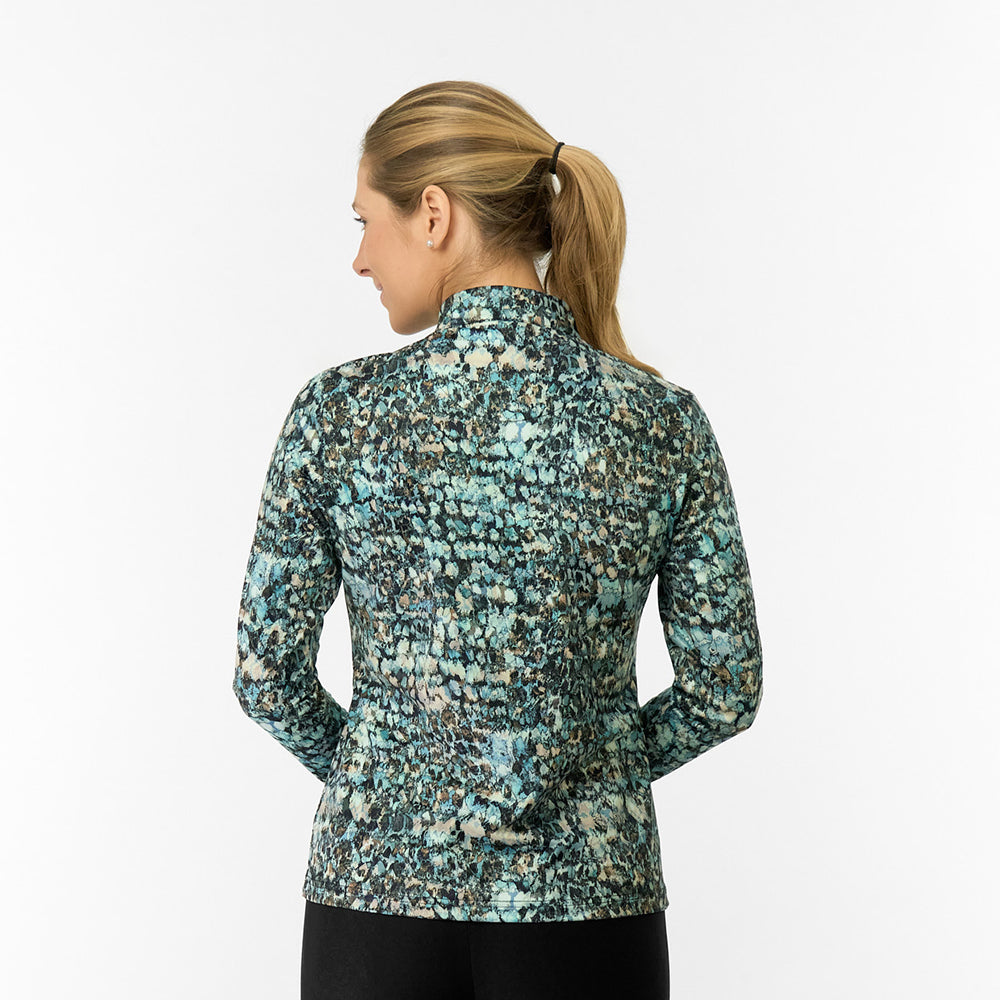 Pure Golf Ladies Long Sleeve Mid-Layer - Effortless Elegance