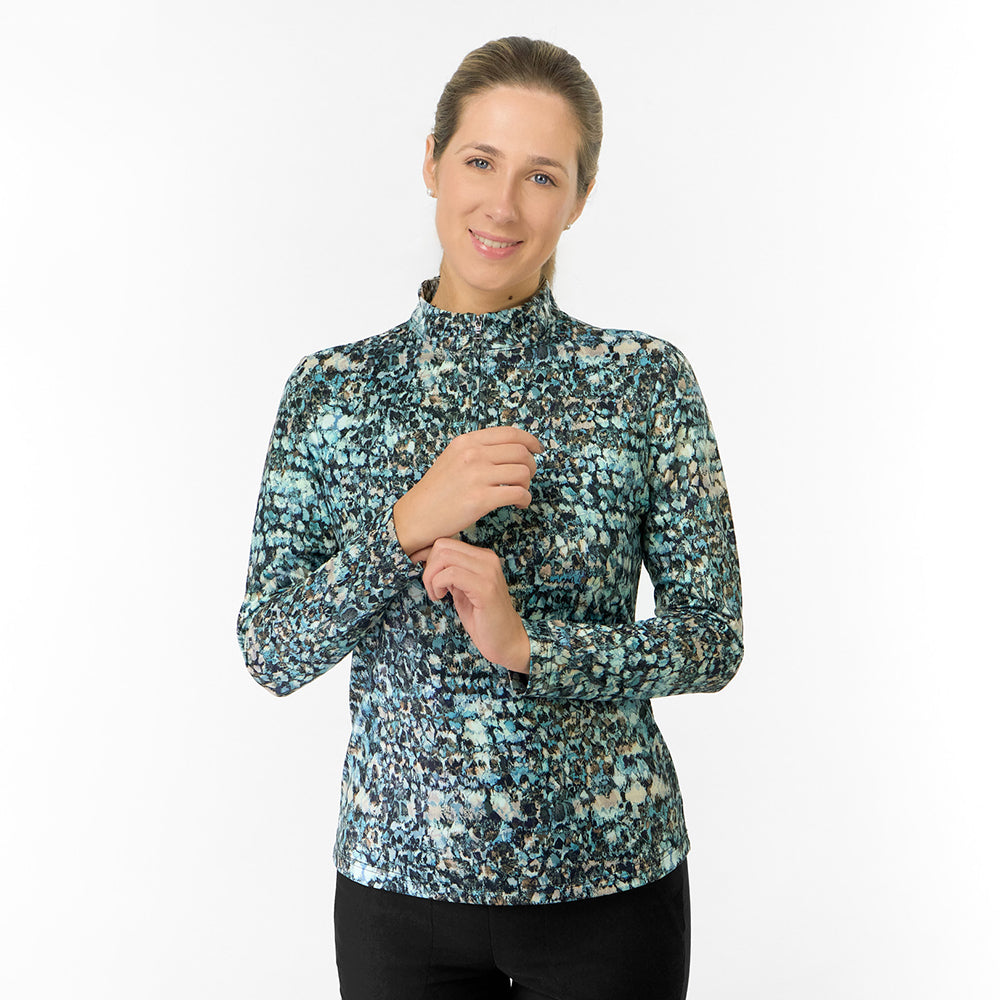Pure Golf Ladies Long Sleeve Mid-Layer - Effortless Elegance