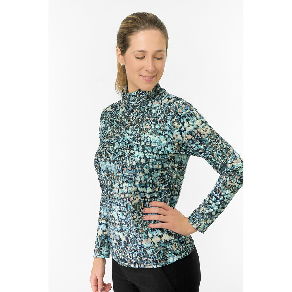 Pure Golf Ladies Long Sleeve Mid-Layer - Effortless Elegance