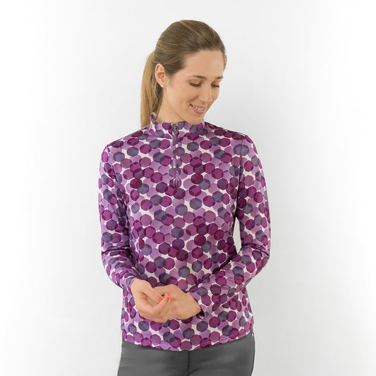 Pure Golf Ladies Long Sleeve Mid-Layer – Effortless Style for Every Occasion