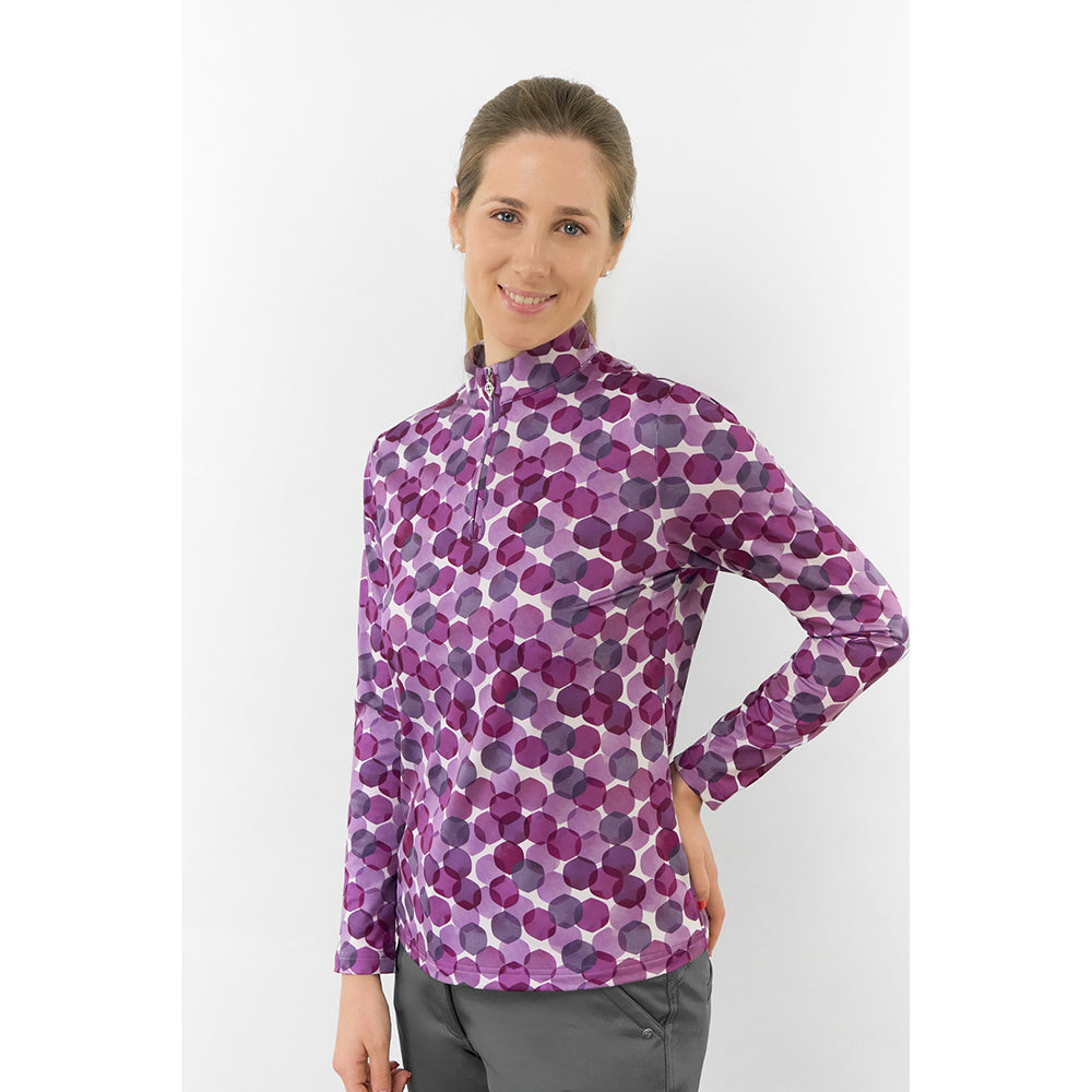 Pure Golf Ladies Long Sleeve Mid-Layer – Effortless Style for Every Occasion