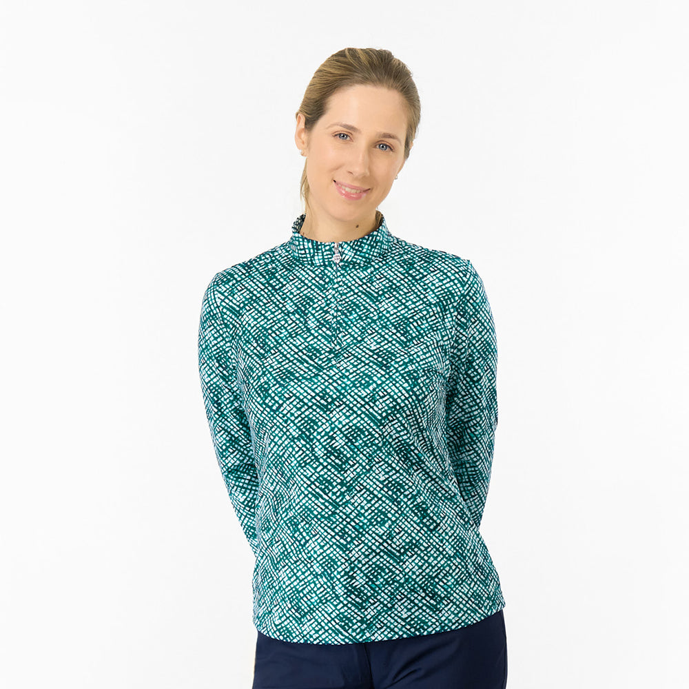 Pure Golf Ladies Long Sleeve Mid-Layer - Stylish Layering 