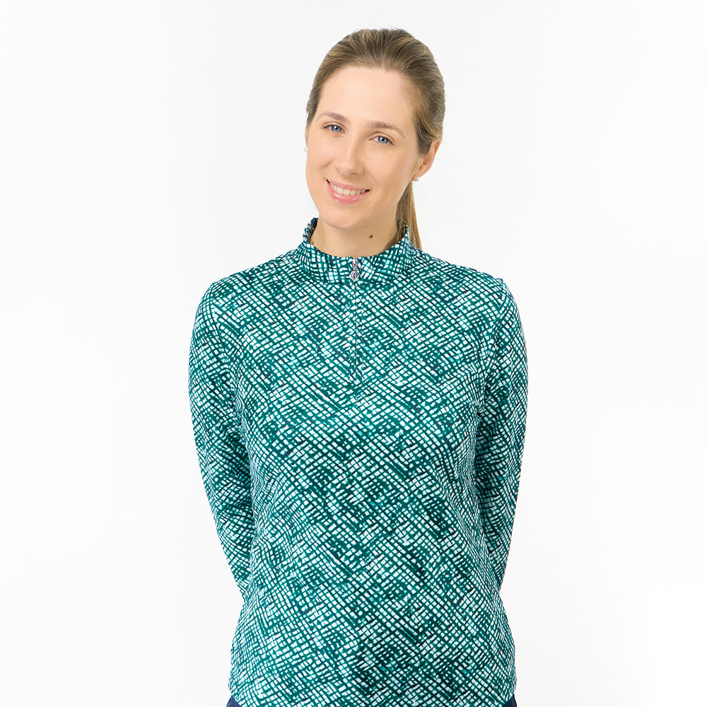 Pure Golf Ladies Long Sleeve Mid-Layer - Stylish Layering 