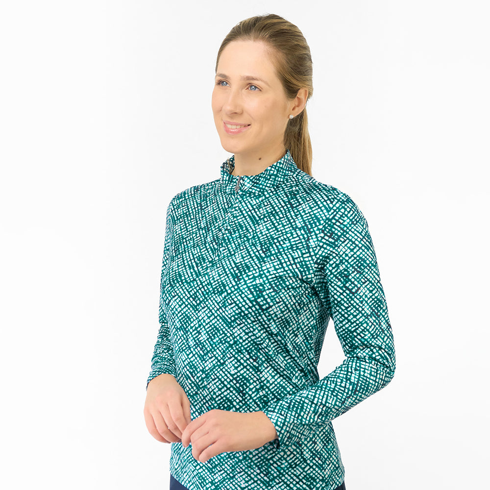 Pure Golf Ladies Long Sleeve Mid-Layer - Stylish Layering 
