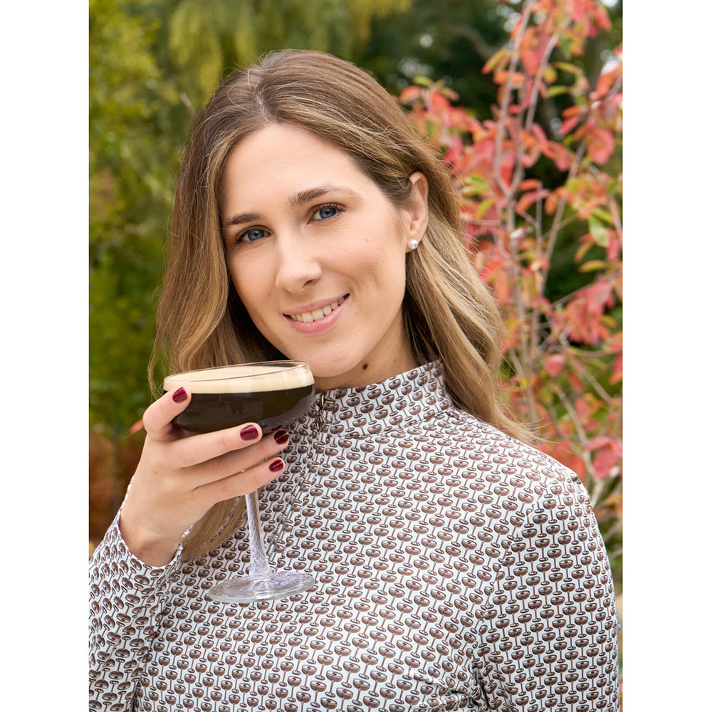 Pure Ladies Long Sleeve Mid-Layer - A Shot of Style in a Fun Print