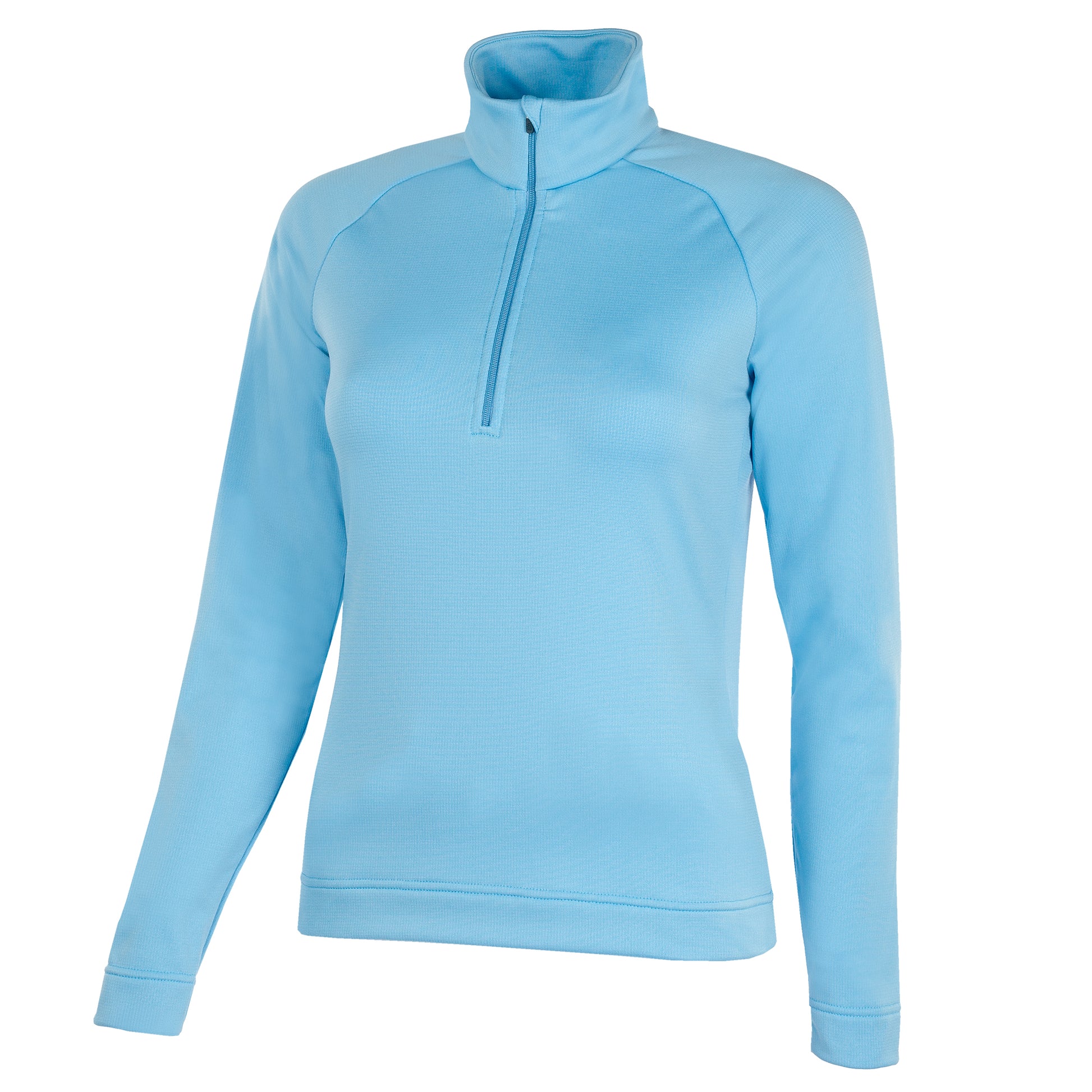 Galvin Green Ladies INSULA Zip-Neck Top in Alaskan Blue