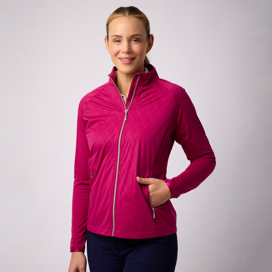 Glenmuir Ladies Showerproof Jacket - Performance & Feminine Silhouette for Every Round