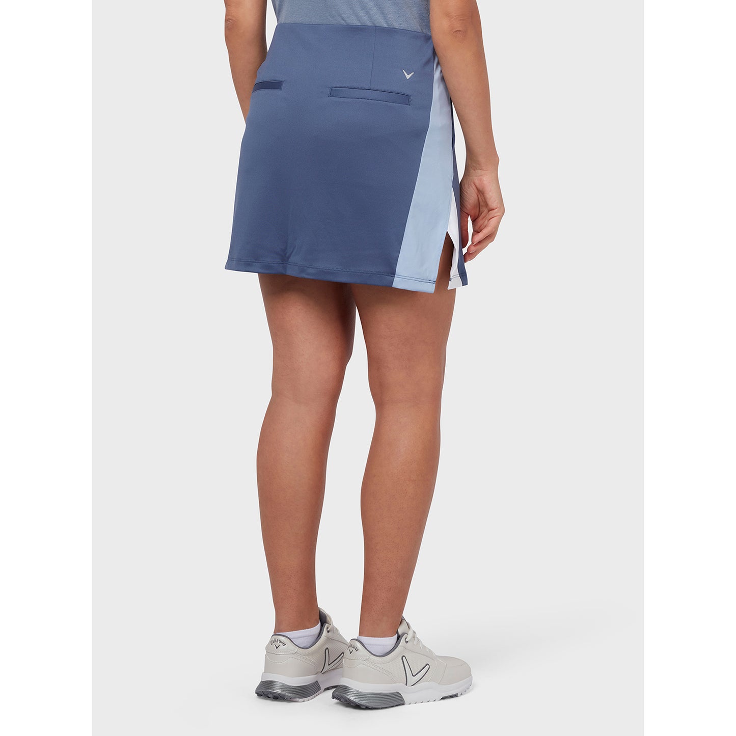 Callaway Ladies Colourblock Skort in Blue Indigo