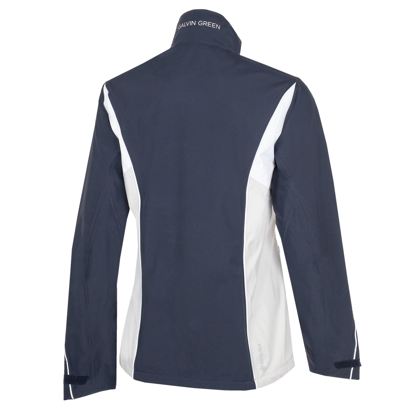 Galvin Green Ladies GORE-TEX Paclite Jacket with Contrast Panels in Navy/Cool Grey/White