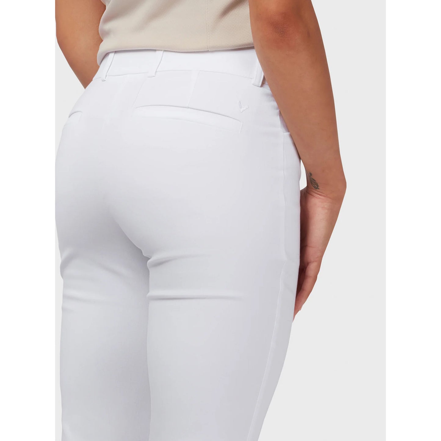 Callaway Ladies Brilliant White Pull-On City Golf Shorts