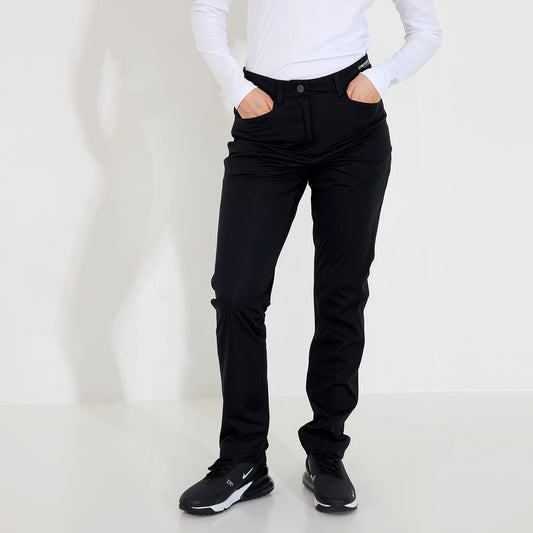 Abacus Ladies Bounce Rain Waterproof Trousers in Black