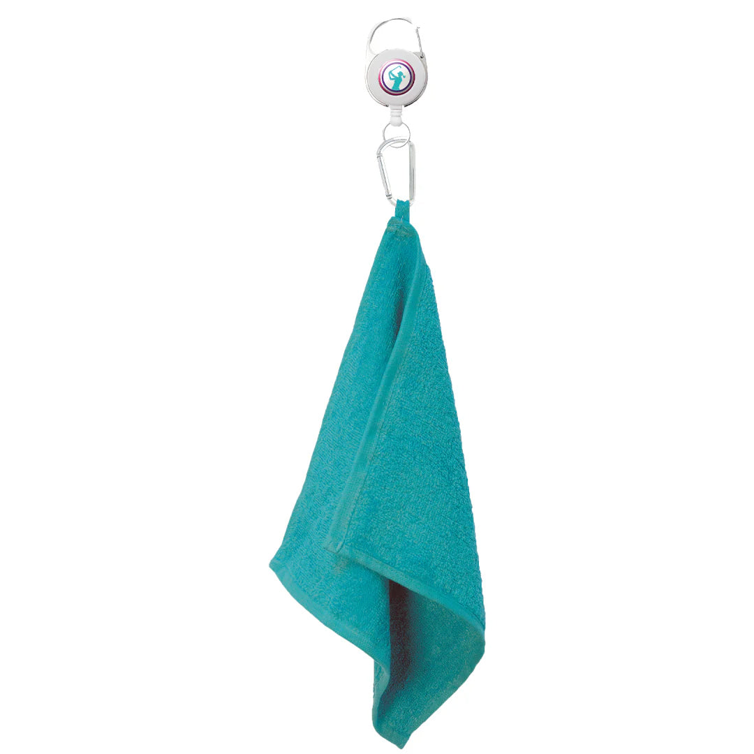Surprizeshop Ladies Retractable Lady Golfer Golf Towel