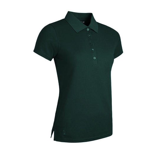 Glenmuir Ladies Short Sleeve Pique Polo - Classic Golf Style with Stretch Comfort