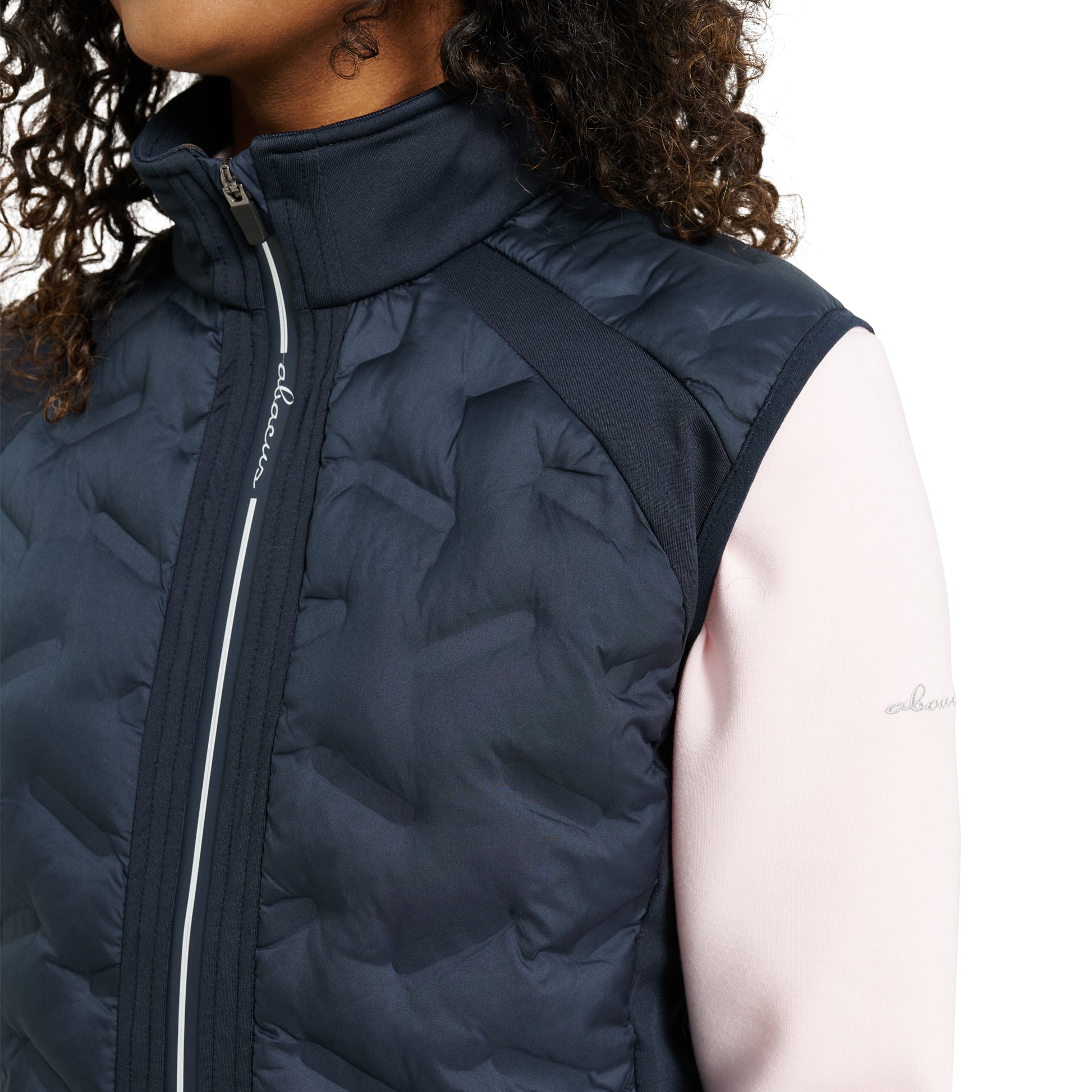 Abacus Ladies Portrush Hybrid Gilet in Navy