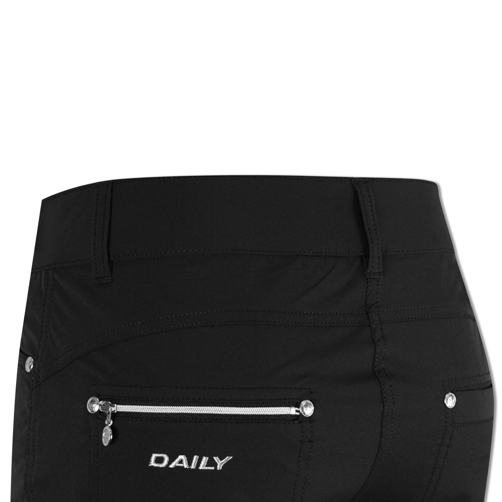 Daily Sports Miracle Pro-Stretch Trousers with Straight Leg Fit in Black