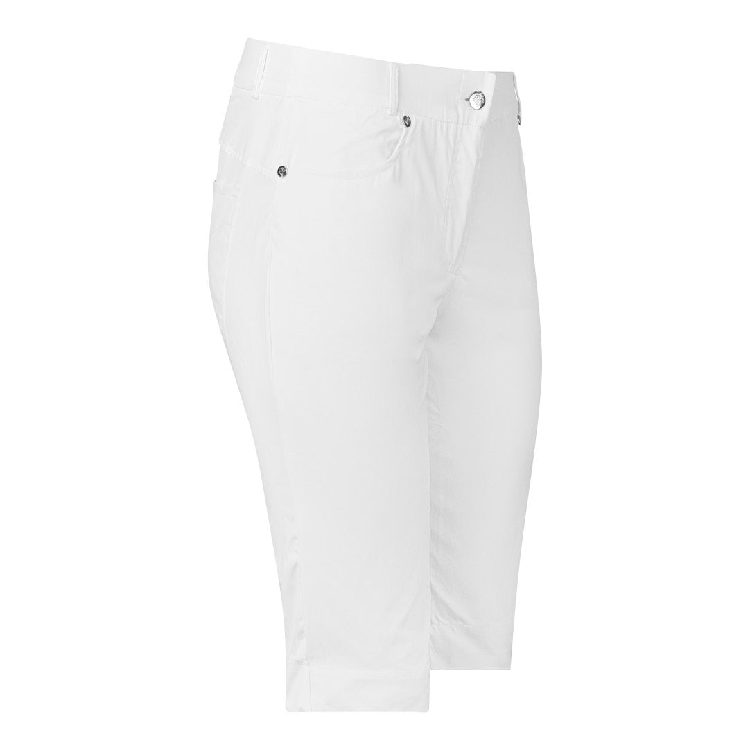 Pure Golf Ladies Bermuda Short in White