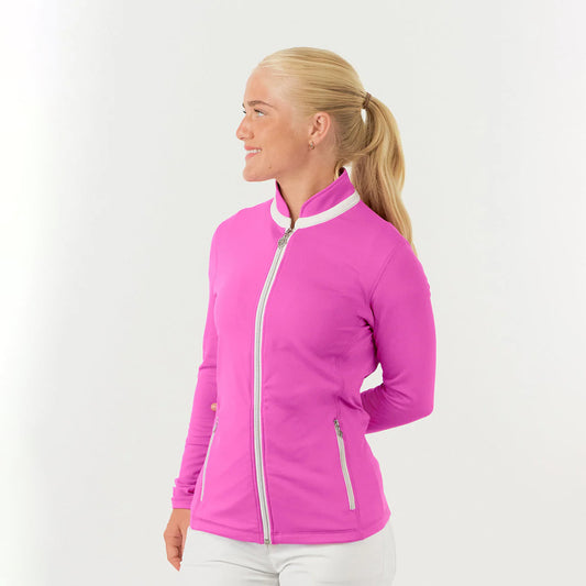 Pure Golf Ladies Full Zipped Mid-Layer Jacket – Modern Layering Meets Active Performance