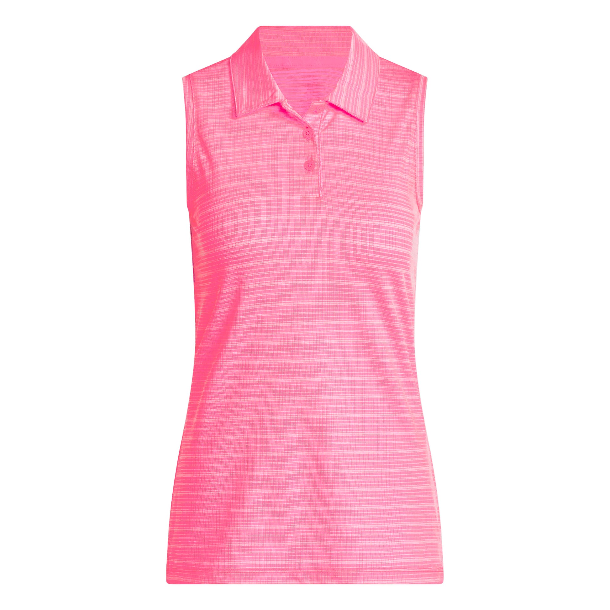 adidas Golf Ladies Jacquard Sleeveless Polo - Effortless Style for Golf and Beyond