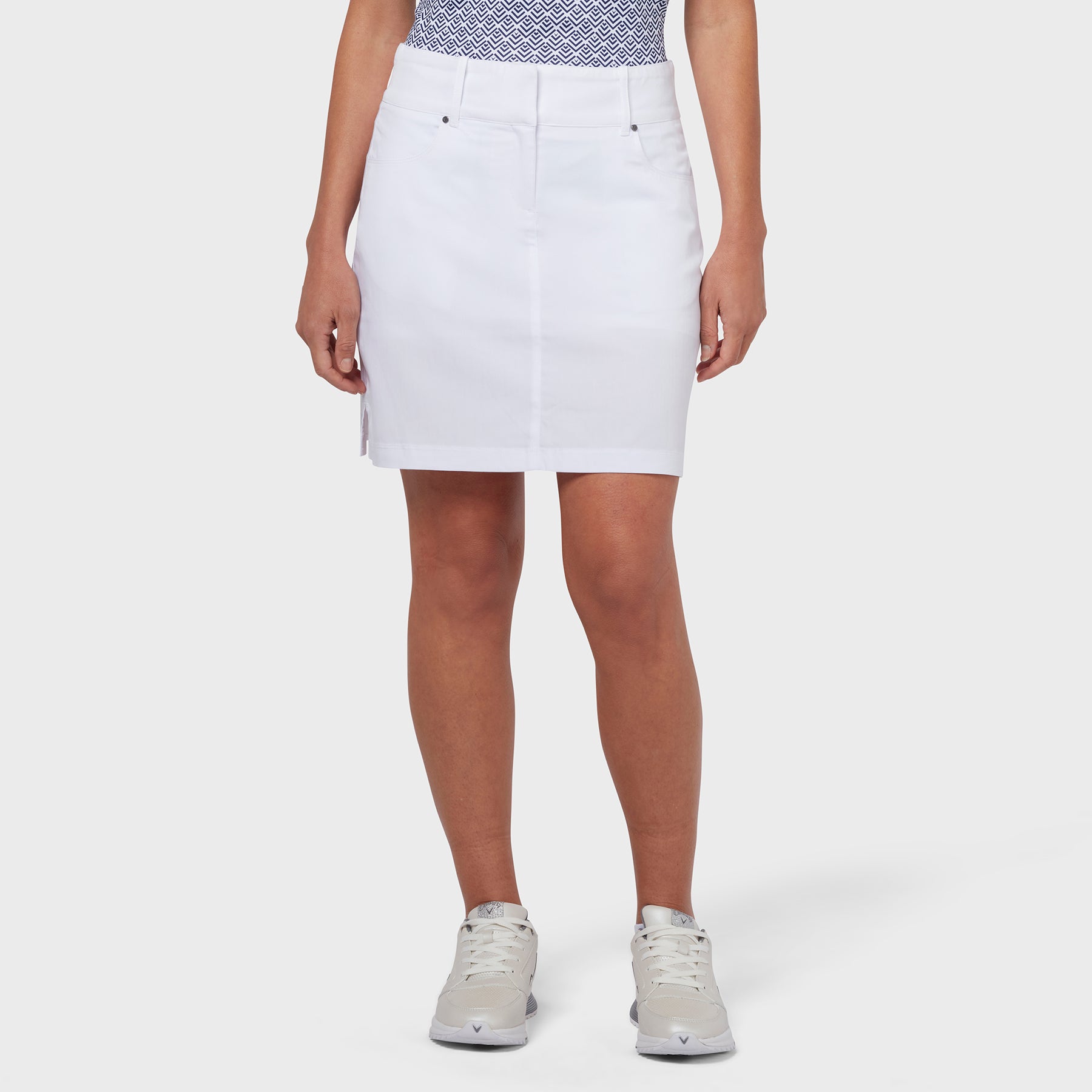 Callaway Ladies Skort with Stretch in Brilliant White - XXL Only Left