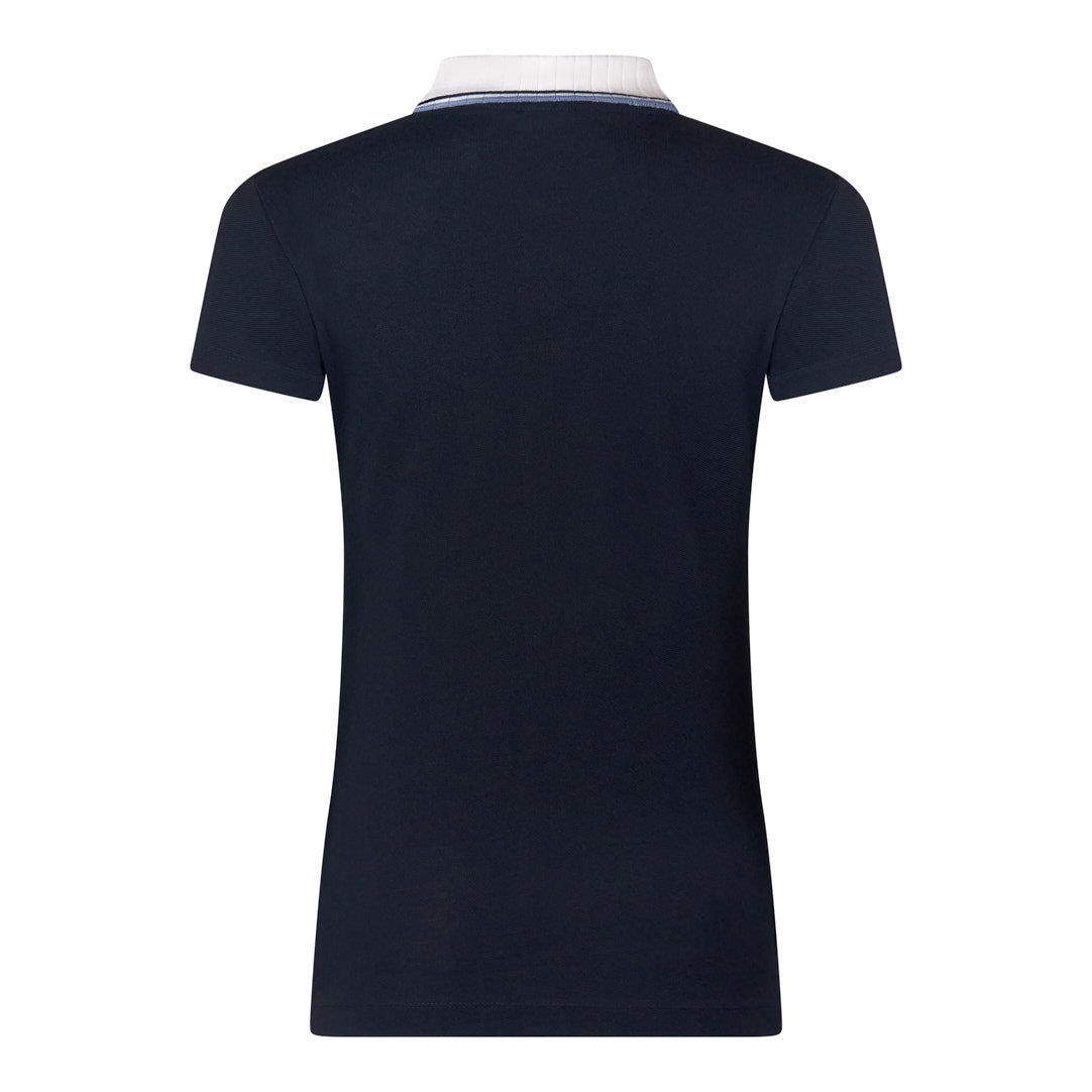 Daily Sport Ladies Classic Navy Cap Sleeve Polo Shirt