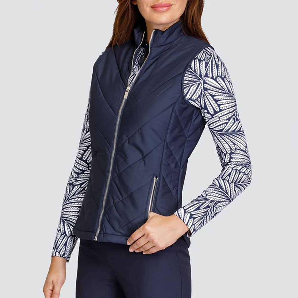 Tail Ladies Quilted Gilet in Navy