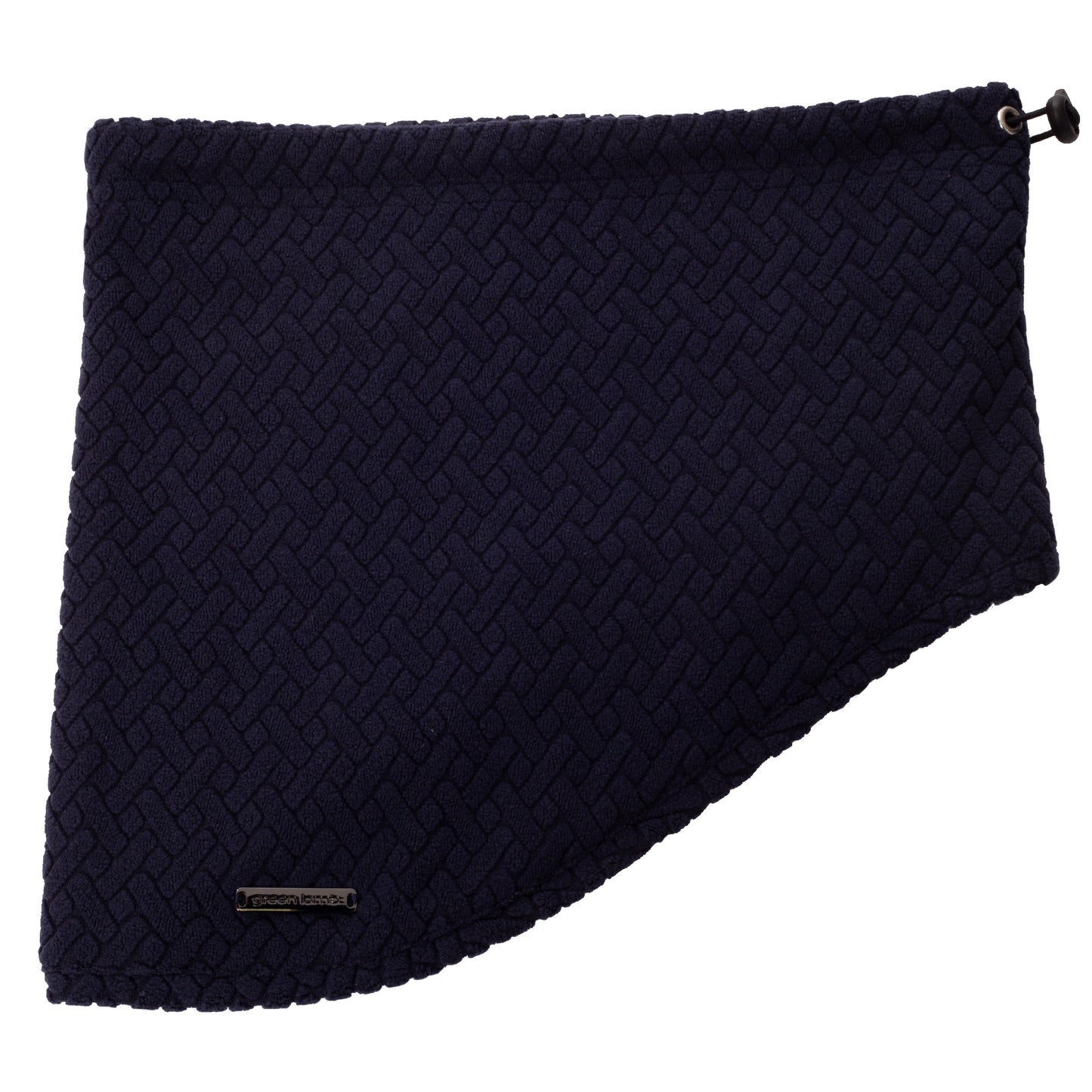 Green Lamb Ladies Textured Fleece Snood Black