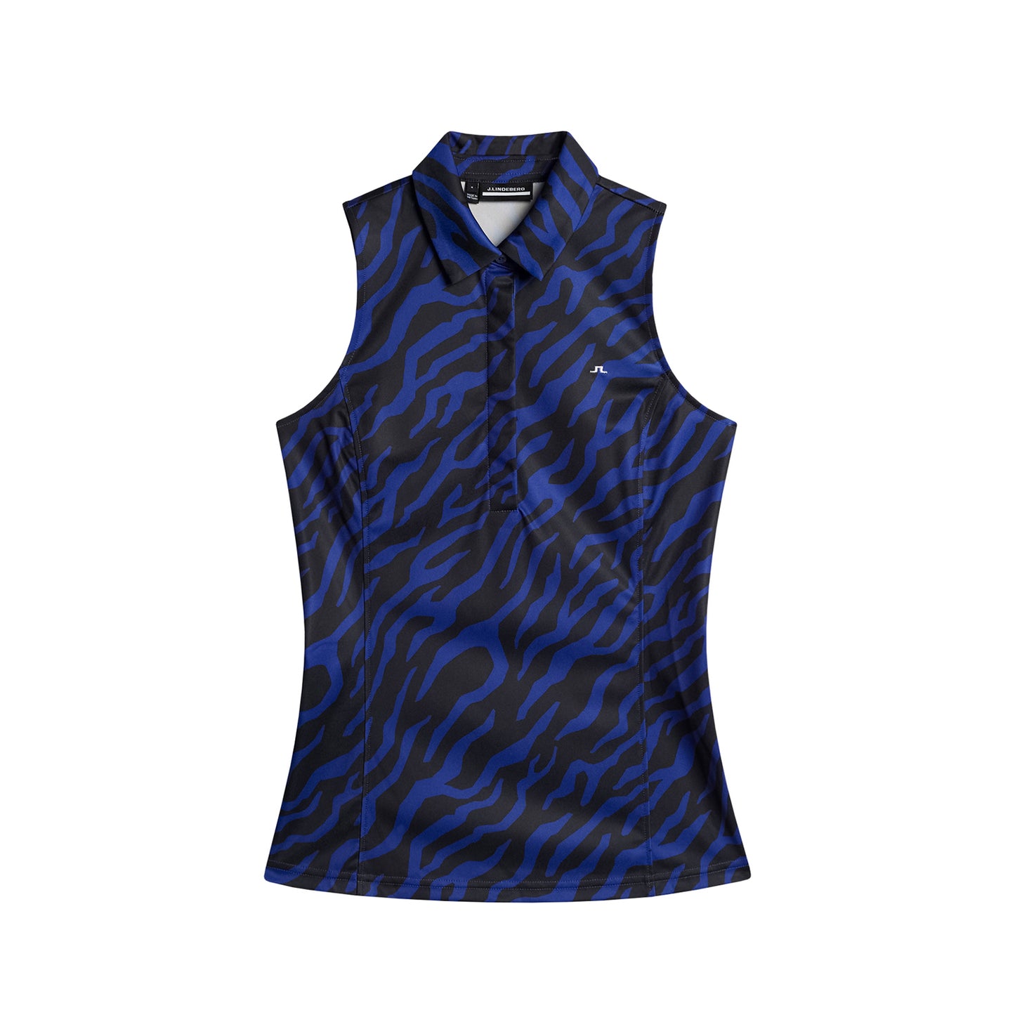 J.Lindeberg Ladies Animal Print Sleeveless Polo