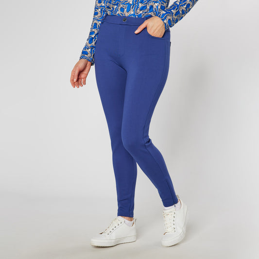 Swing Out Sister Ladies Tanya Fashion Trousers in Twilight Blue