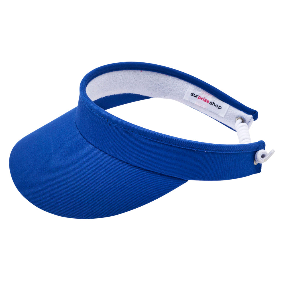 Surprizeshop Ladies Golf Visor with Magnetic Ball Marker in Royal Blue