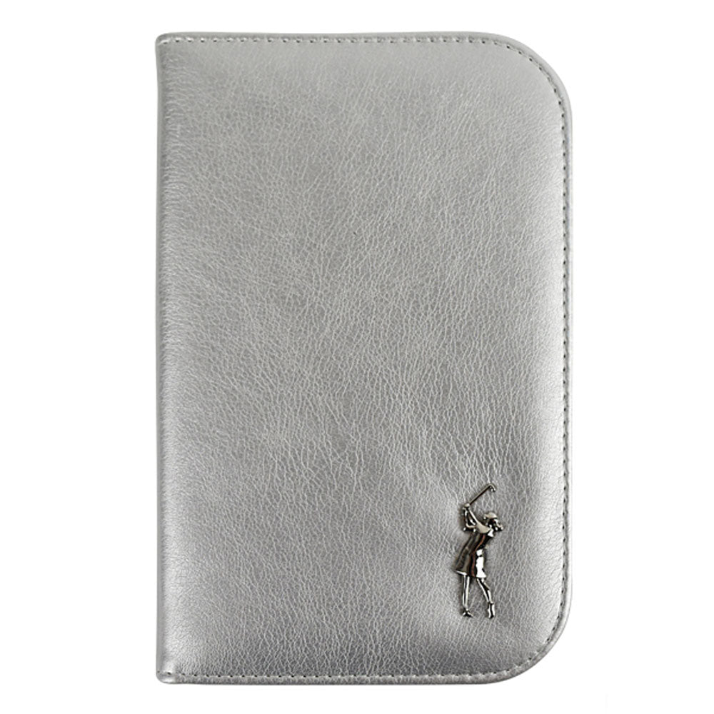 Surprizeshop Metallic Effect Scorecard Holder in Silver