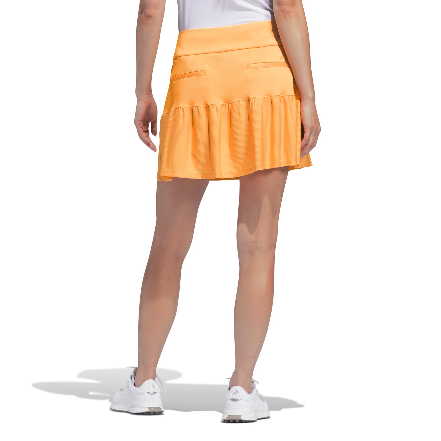 adidas Ladies Deep-Frilled Golf Skort in Semi Spark