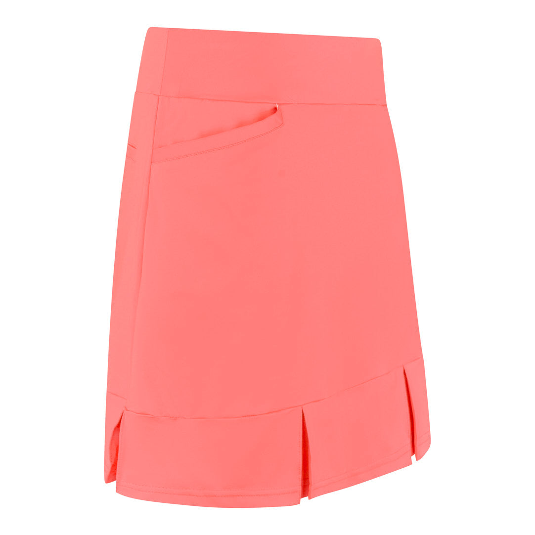 Pure Golf Ladies Pull-on Skort in Coral