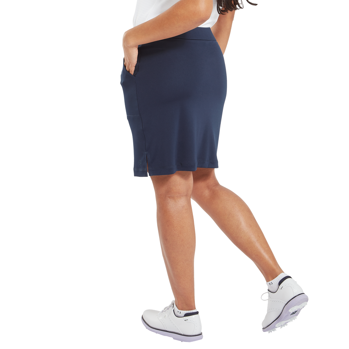 FootJoy Ladies Pull-On Soft-Stretch Skort in Navy