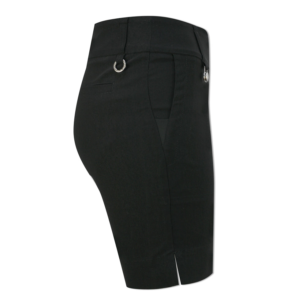 Daily Sports Ladies Shorter-Length Pull-On Black Golf Shorts