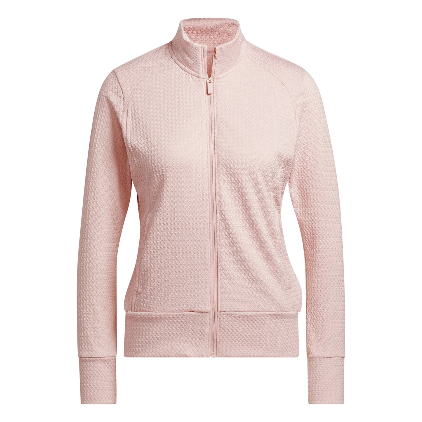 adidas Women's Lightweight Waffle-Knit Golf Jacket