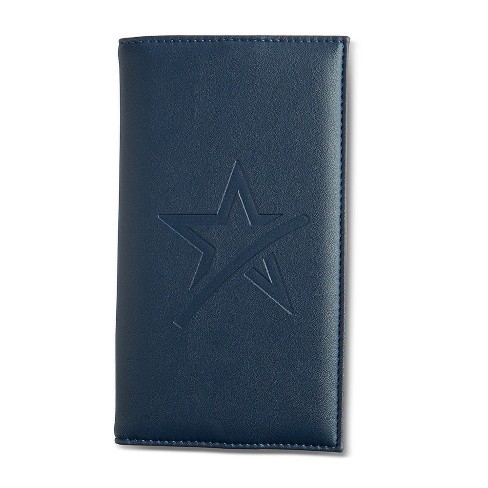 Swing Out Sister Leather Scorecard Holder in Navy Star