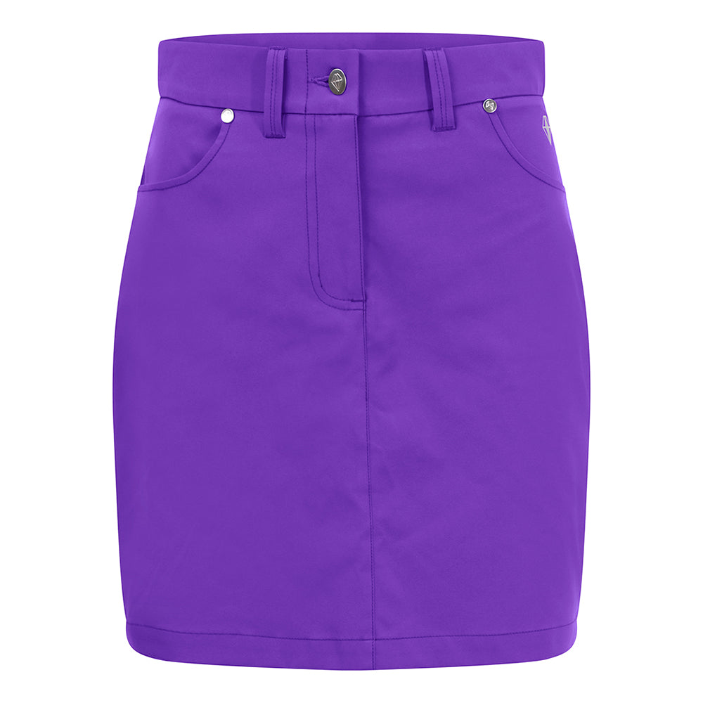 Pure Golf Ladies Stretch Skort in Purple