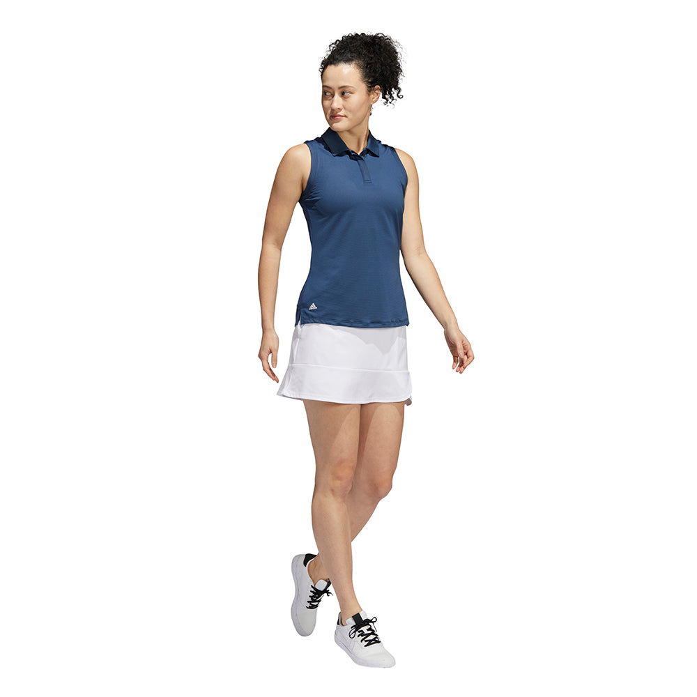 adidas Ladies Pull-On Golf Skort in White