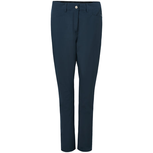 Abacus Ladies Navy Links Waterproof Trousers with Brushed Inner