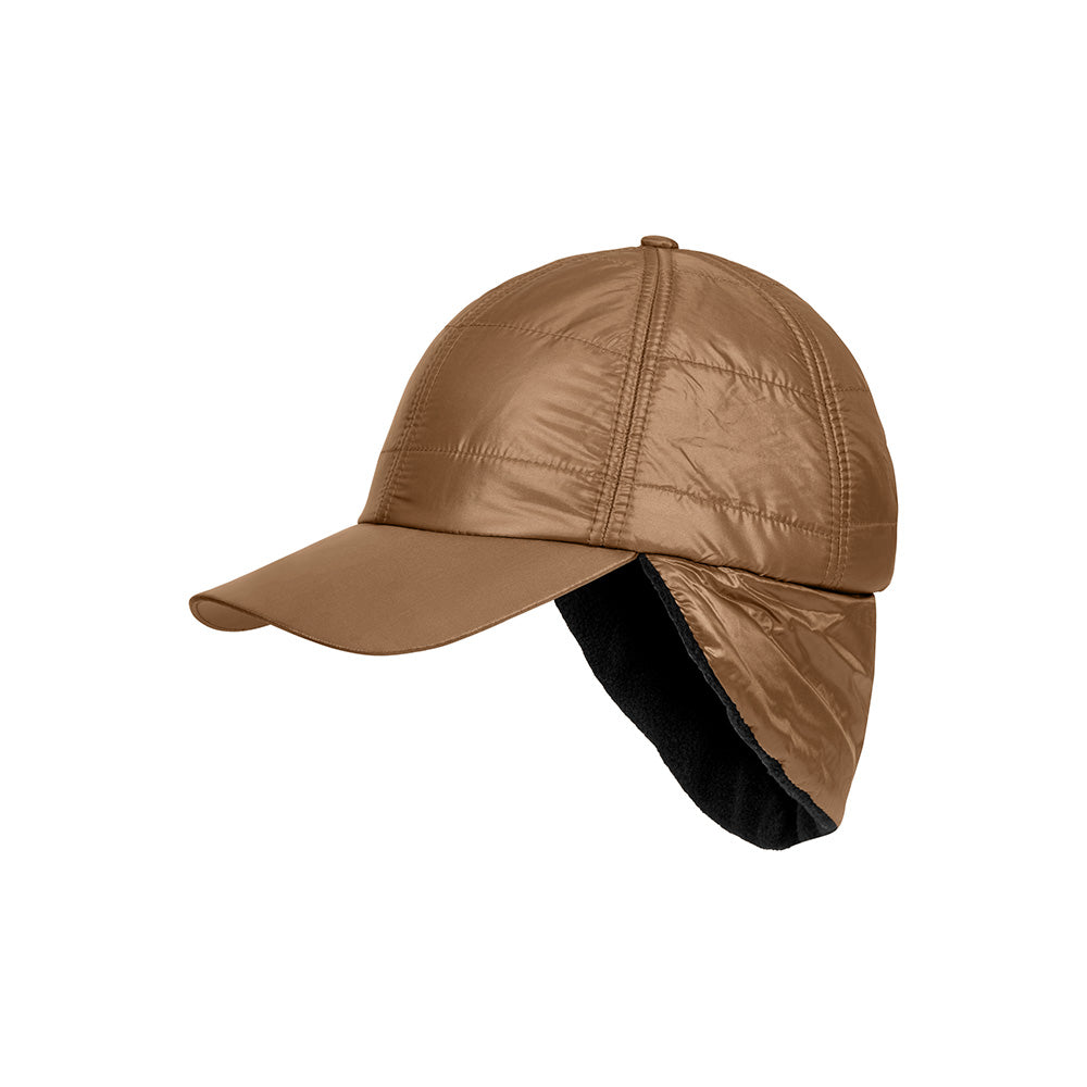 Rohnisch Ladies Quilted Thermal Golf Cap in Nougat